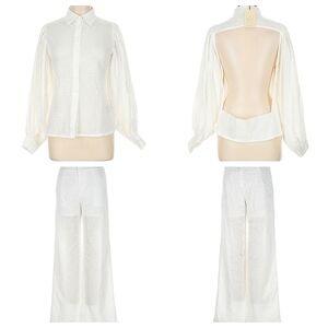 The Kemist London Eyelet Backless SET Size UK 12 / US 8 New With Tags